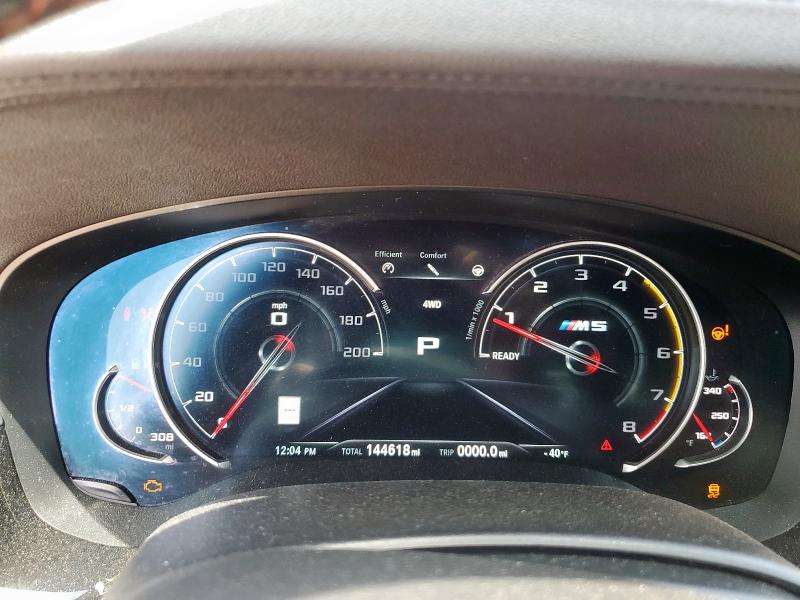 Photo 9 from auction – 2019 BMW M5 with VIN WBSJF0C54KB284792