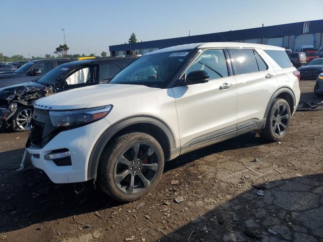 FORD EXPLORER S 2022 with VIN 1FM5K8GC2NGB96872 - Photo from auction