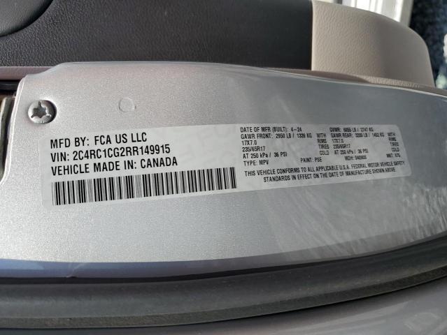 Photo 14 from auction – 2024 CHRYSLER VOYAGER LX with VIN 2C4RC1CG2RR149915