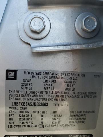 Photo 14 from auction – 2018 BUICK ENVISION P with VIN LRBFXBSA5JD053003