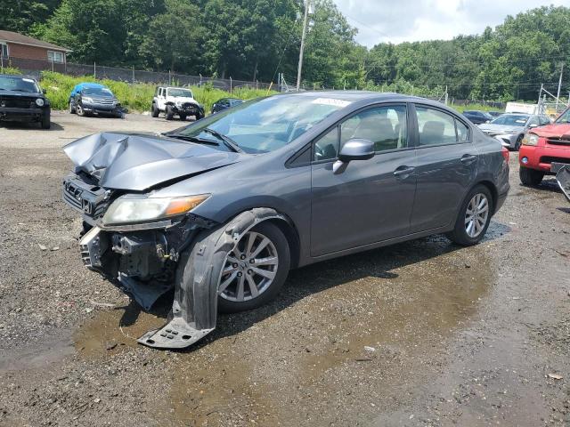 HONDA CIVIC EXL 2012 with VIN 19XFB2F96CE031710 - Photo from auction