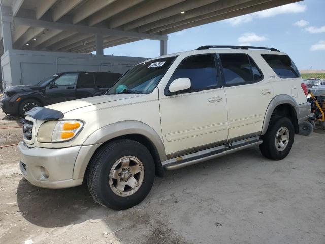 TOYOTA SEQUOIA SR 2002 with VIN 5TDZT34A42S068899 - Photo from auction