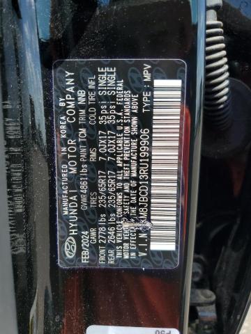 Photo 14 from auction – 2024 HYUNDAI TUCSON BLU with VIN KM8JBCD13RU199906