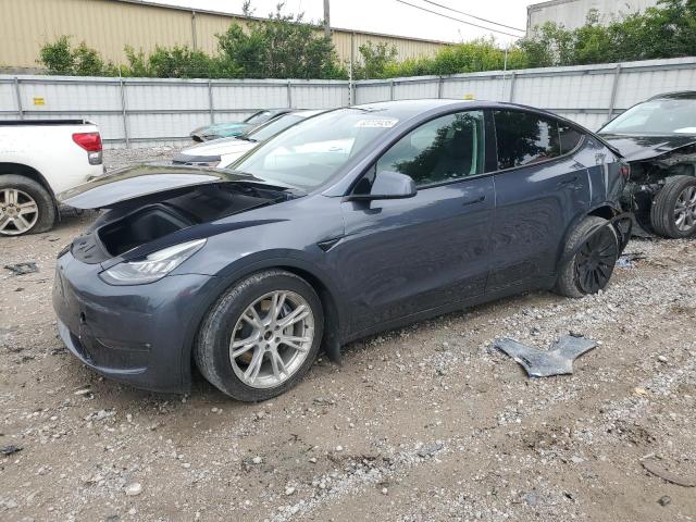 TESLA MODEL Y 2022 with VIN 7SAYGDEE3NF375046 - Photo from auction