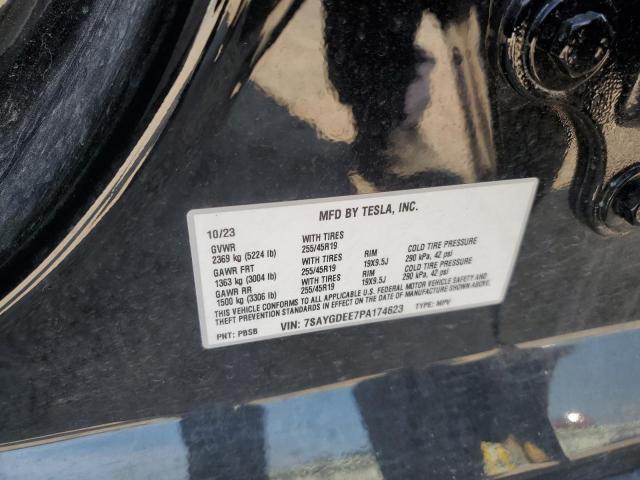 Photo 14 from auction – 2023 TESLA MODEL Y with VIN 7SAYGDEE7PA174623