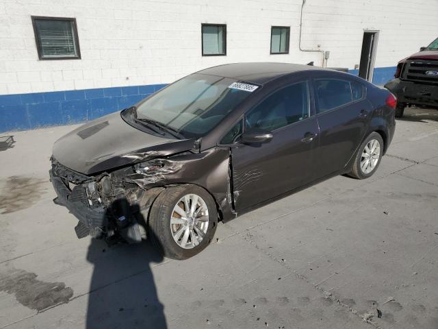 KIA FORTE LX 2014 with VIN KNAFX4A60E5097689 - Photo from auction
