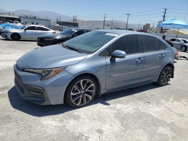 TOYOTA COROLLA 2022 with VIN JTDS4MCE4N3512281 - Photo from auction