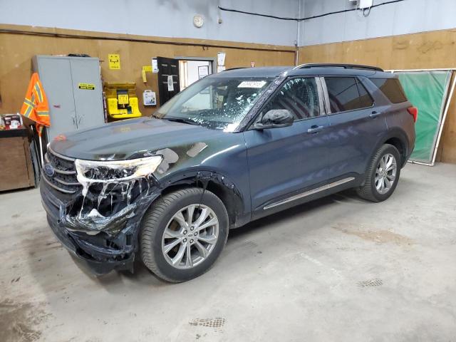FORD EXPLORER X 2021 with VIN 1FMSK8DH7MGA29828 - Photo from auction