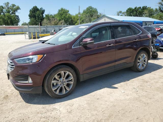 FORD EDGE TITANIUM 2019 with VIN 2FMPK3K90KBB36583 - Photo from auction