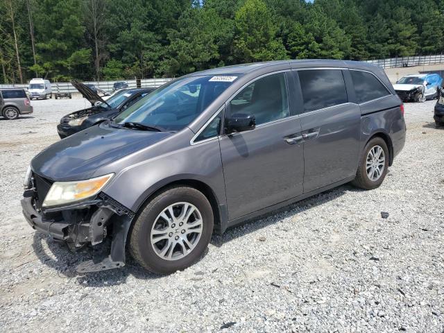 HONDA ODYSSEY EXL 2011 with VIN 5FNRL5H6XBB104651 - Photo from auction