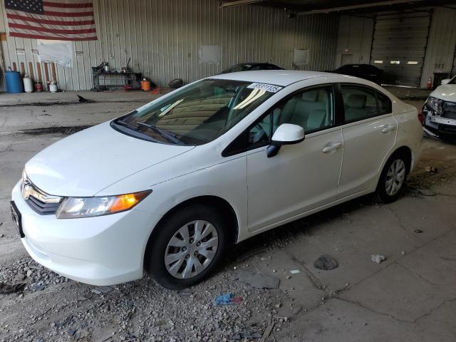 HONDA CIVIC LX 2012 with VIN 19XFB2F5XCE025907 - Photo from auction