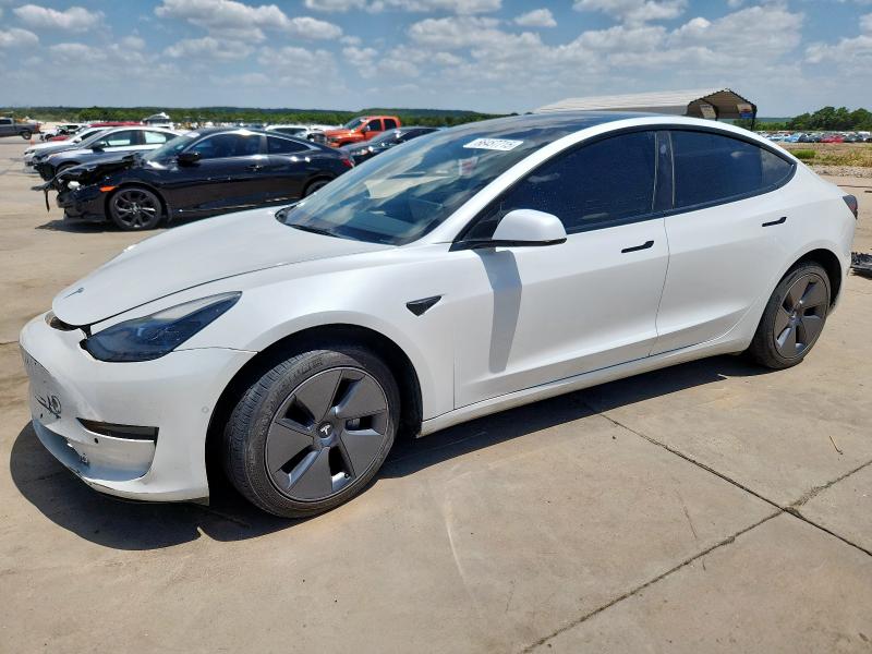 TESLA MODEL 3 2021 with VIN 5YJ3E1EA8MF100344 - Photo from auction