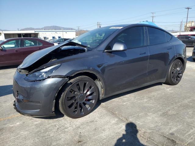 TESLA MODEL Y 2023 with VIN 7SAYGDEF9PF603028 - Photo from auction