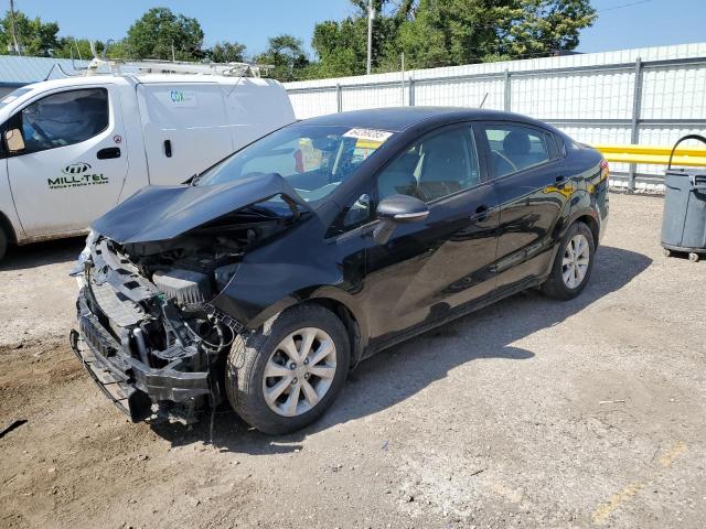 KIA RIO EX 2014 with VIN KNADN4A3XE6325520 - Photo from auction