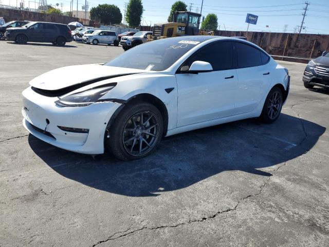 TESLA MODEL 3 2021 with VIN 5YJ3E1EA7MF982543 - Photo from auction