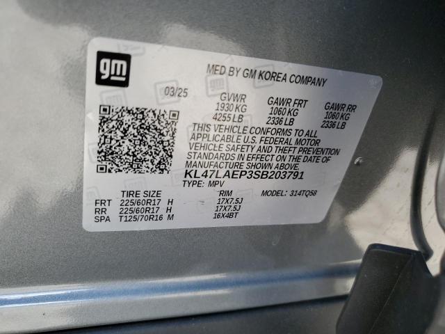 Photo 14 from auction – 2025 BUICK ENVISTA PREFERRED with VIN KL47LAEP3SB203791