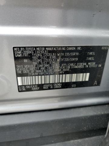 Photo 14 from auction – 2023 TOYOTA RAV4 XLE P with VIN 2T3A1RFV8PC343767