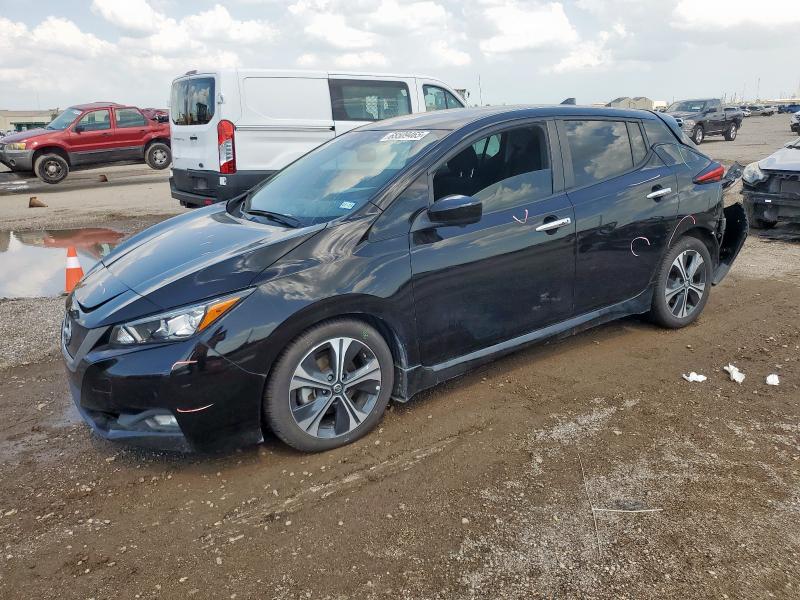 NISSAN LEAF SV 2022 with VIN 1N4AZ1CV2NC554451 - Photo from auction
