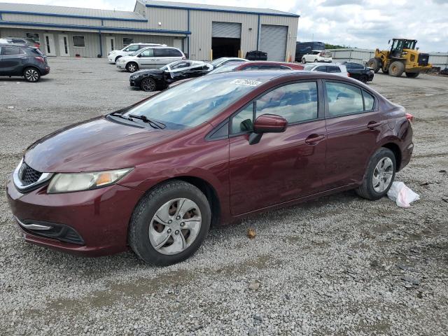 HONDA CIVIC LX 2015 with VIN 19XFB2F5XFE105373 - Photo from auction
