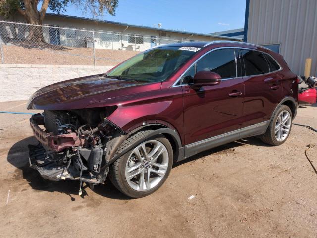 LINCOLN MKC RESERV 2018 with VIN 5LMCJ3D96JUL14436 - Photo from auction