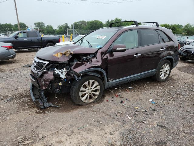 KIA SORENTO EX 2015 with VIN 5XYKUDA78FG554549 - Photo from auction