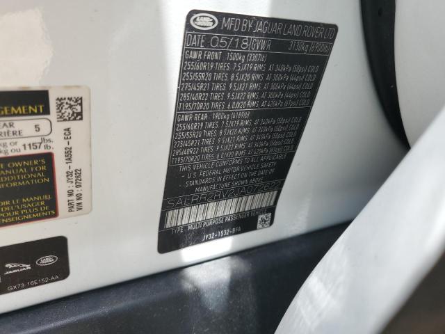 Photo 14 from auction – 2018 LAND ROVER DISCOVERY with VIN SALRR2RV2JA072622