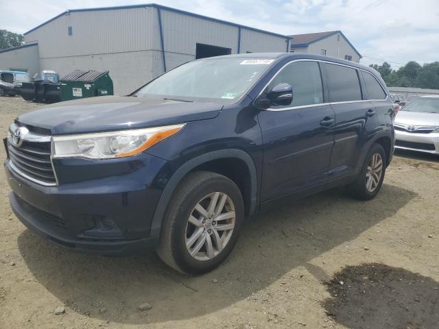 TOYOTA HIGHLANDER 2015 with VIN 5TDZARFH5FS016366 - Photo from auction