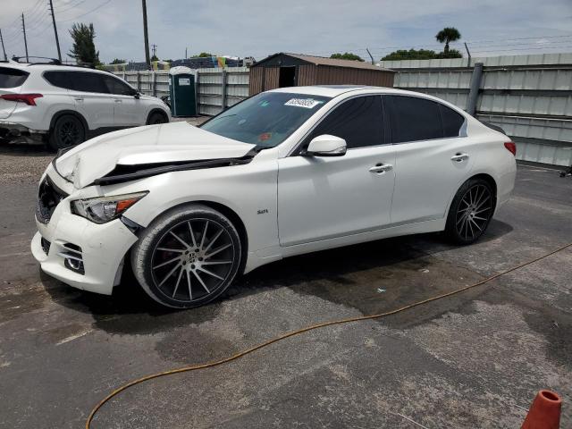 INFINITI Q50 PREMIU 2017 with VIN JN1EV7AR6HM831006 - Photo from auction