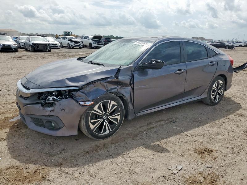 HONDA CIVIC EX 2016 with VIN 19XFC1F32GE000236 - Photo from auction