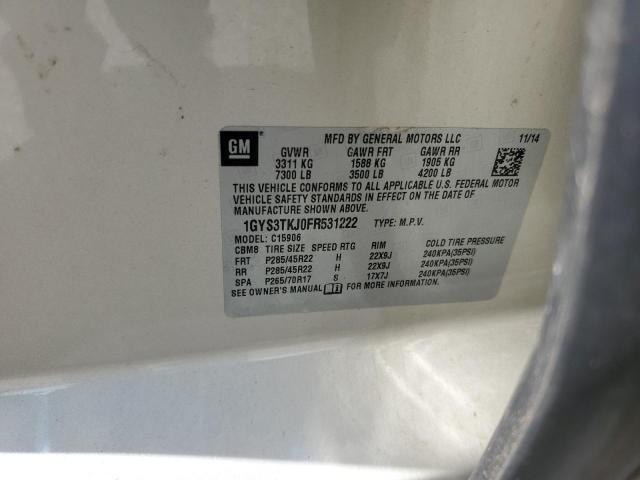 Photo 14 from auction – 2015 CADILLAC ESCALADE E with VIN 1GYS3TKJ0FR531222