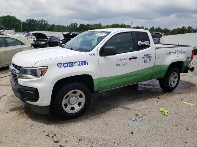 CHEVROLET COLORADO 2021 with VIN 1GCHSBEA8M1294869 - Photo from auction