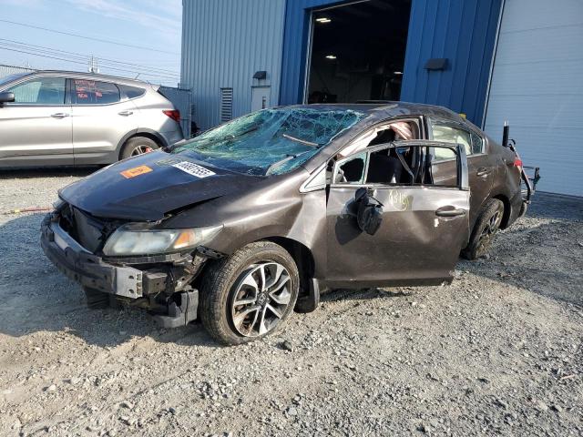 HONDA CIVIC LX 2013 with VIN 2HGFB2F57DH001457 - Photo from auction