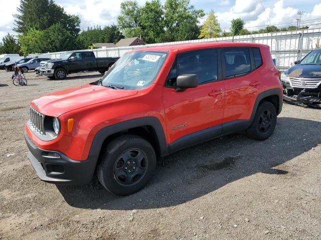 JEEP RENEGADE S 2016 with VIN ZACCJBAT8GPD46655 - Photo from auction