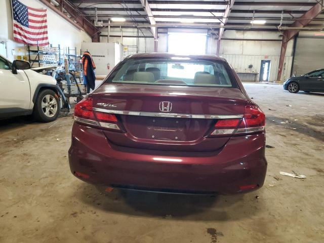 Photo 6 from auction – 2013 HONDA CIVIC LX with VIN 19XFB2F55DE060453