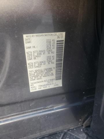 Photo 14 from auction – 2015 NISSAN ARMADA PLA with VIN 5N1AA0NEXFN612980