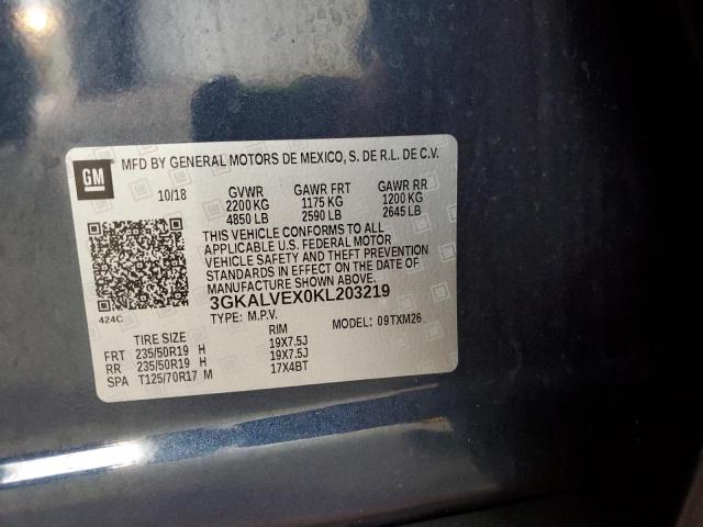 Photo 14 from auction – 2019 GMC TERRAIN SL with VIN 3GKALVEX0KL203219