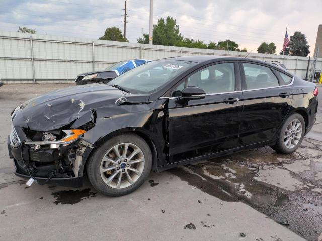 FORD FUSION SE 2017 with VIN 3FA6P0H76HR136254 - Photo from auction