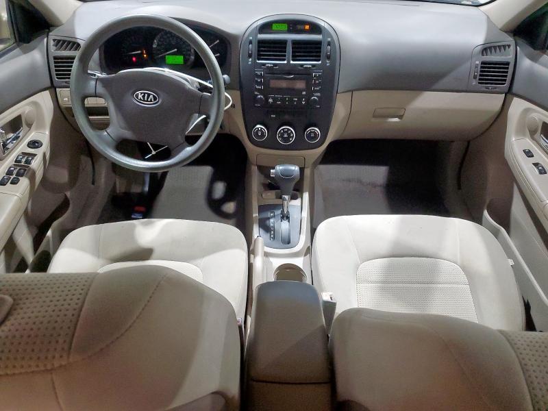 Photo 8 from auction – 2008 KIA SPECTRA EX with VIN KNAFE121185567689