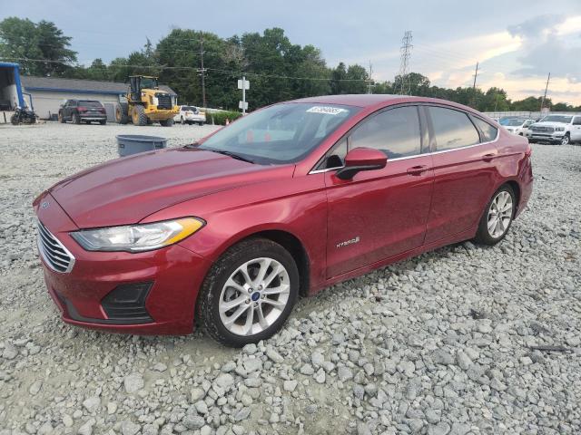 FORD FUSION SE 2019 with VIN 3FA6P0LU0KR222602 - Photo from auction