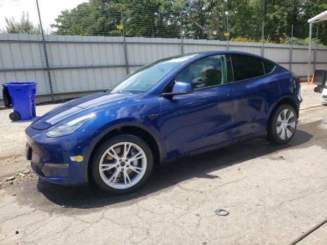 TESLA MODEL Y 2021 with VIN 5YJYGDEE3MF239723 - Photo from auction