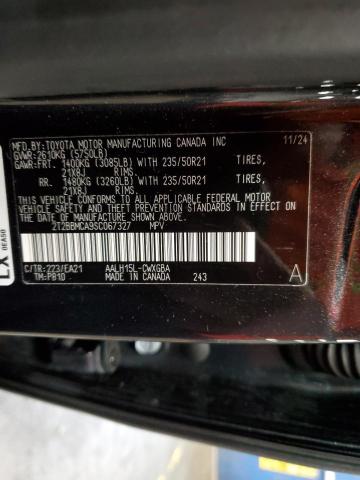 Photo 14 from auction – 2025 LEXUS RX 350H BA with VIN 2T2BBMCA9SC067327