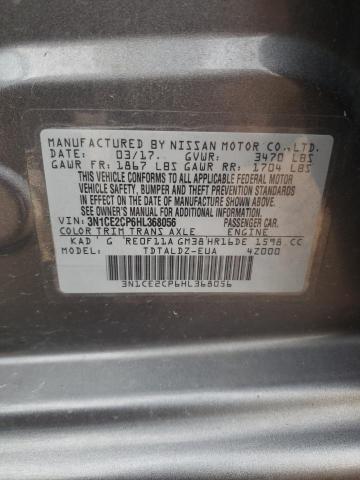 Photo 14 from auction – 2017 NISSAN VERSA NOTE with VIN 3N1CE2CP6HL368056