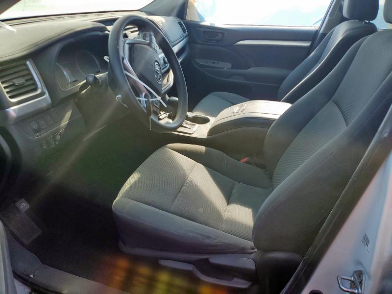 Photo 7 from auction – 2019 TOYOTA HIGHLANDER with VIN 5TDZARFH0KS056476