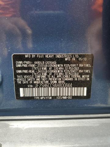 Photo 14 from auction – 2010 SUBARU FORESTER 2 with VIN JF2SH6CC9AH800844