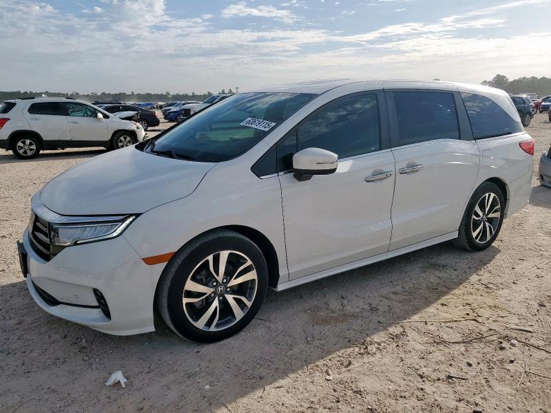 HONDA ODYSSEY 2022 with VIN 5FNRL6H86NB050325 - Photo from auction