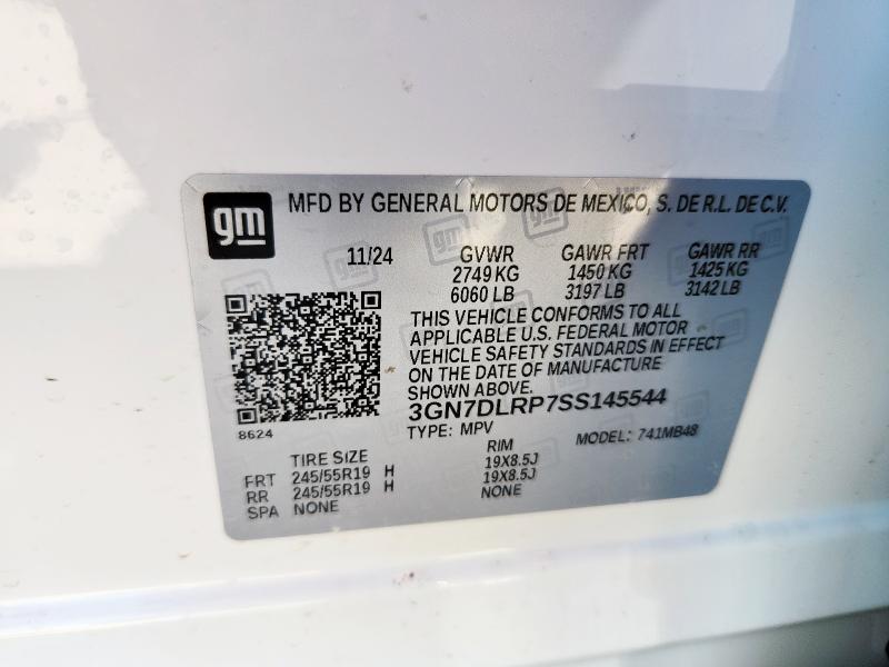 Photo 14 from auction – 2025 CHEVROLET EQUINOX LT with VIN 3GN7DLRP7SS145544