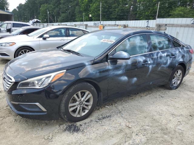 HYUNDAI SONATA SE 2017 with VIN 5NPE24AF3HH455966 - Photo from auction