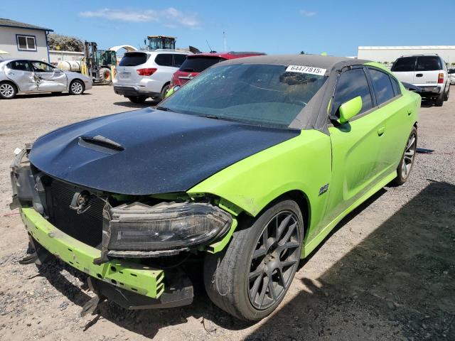 DODGE CHARGER 2019 with VIN 2C3CDXGJ7KH725977 - Photo from auction