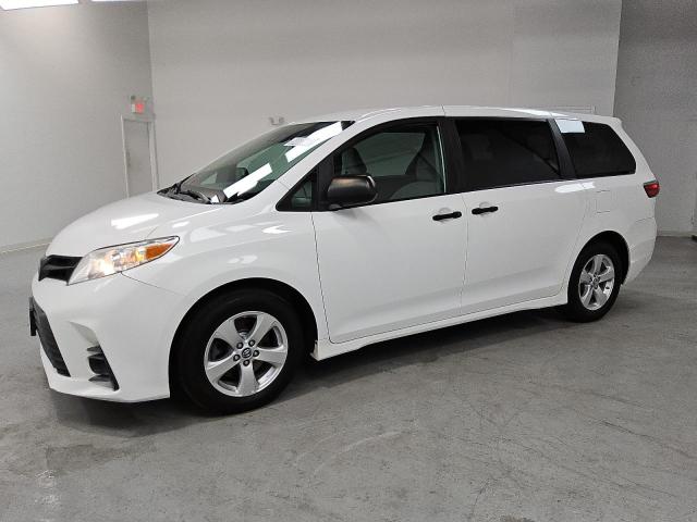 TOYOTA SIENNA L 2020 with VIN 5TDZZ3DC7LS034442 - Photo from auction