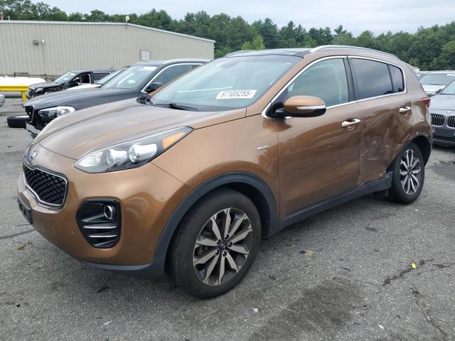 KIA SPORTAGE E 2017 with VIN KNDPNCAC3H7287590 - Photo from auction